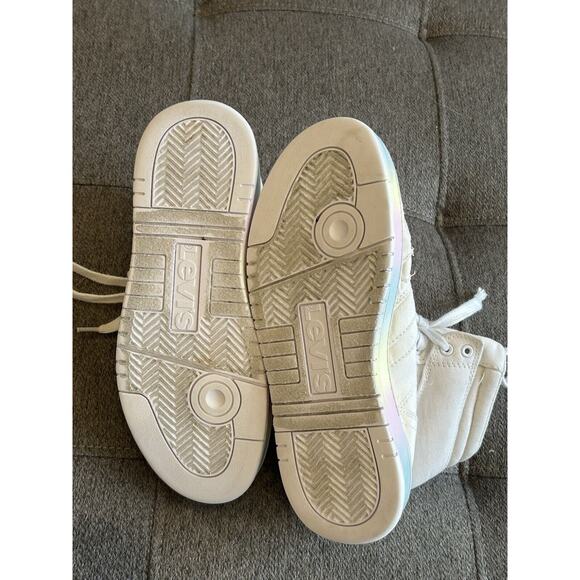 Levi's Women BB Hi Ombre Canvas High Top Sneakers size 7 - Picture 6 of 7